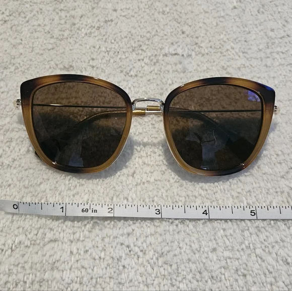 NEW Big Star Brown Sunglasses Retro Cat Eye Neutral Basic Feminine Summer - Picture 8 of 10